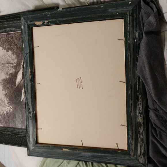 Log Cabin(2)Photographs,LARGE,Custom frame,Authentic/ Vintage - Picture 6 of 6